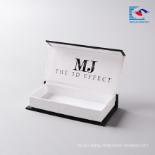 Alibaba eyelash manufacturer mink lashes wholesale custom packaging cardboard with own logo for mink lashes 3d mink